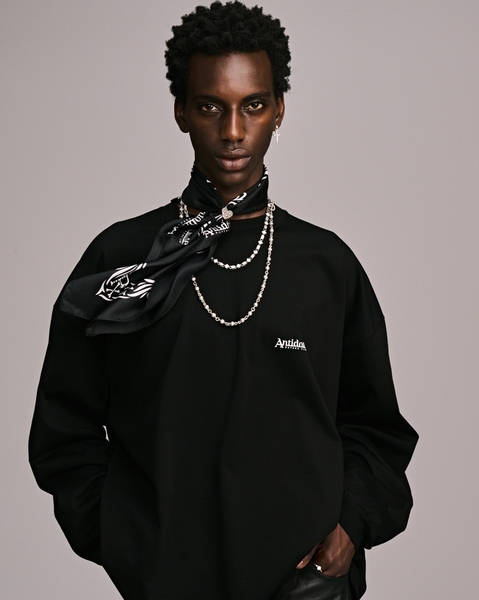 ANTIDOTE BUYERS CLUB 「Ornament Cross Earring」 SILVER950製 ピアス