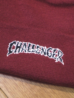 CHALLENGER 「CRASH LOGO KNIT CAP」 ニットキャップ