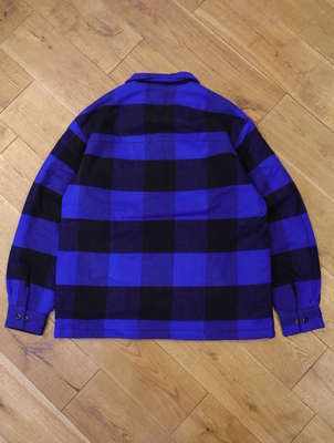 CHALLENGER 「LINING ZIP UP SHIRT」 ジップアップ チェックシャツ