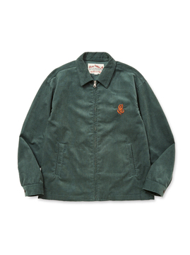 CALEE コーデュロイジャケット CALEE - 1ST TYPE NO COLLAR CORDUROY JACKET (IVORY